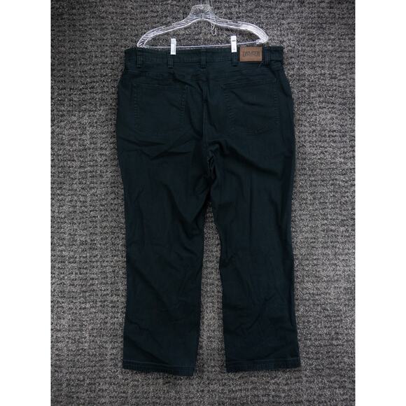 Duluth Trading Pants Mens 41x29 (Tag 44x30) Black Flex Fire Hose Canvas Workwear - Picture 10 of 13